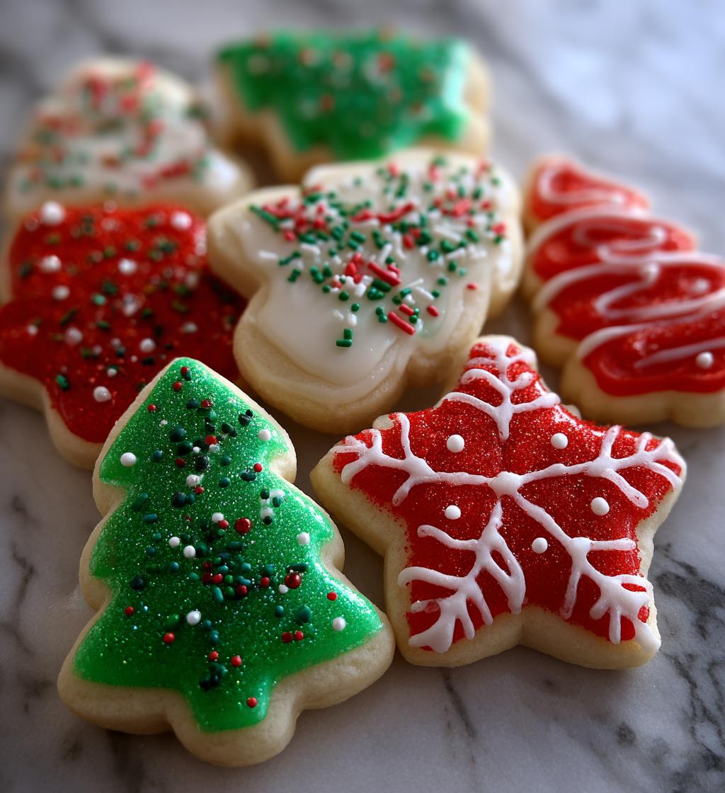 christmas cut out cookies