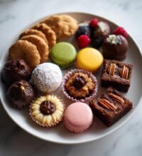 christmas dessert platter