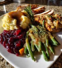 christmas dinner buffet