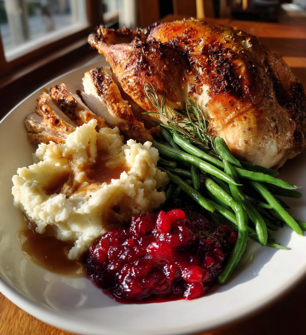 christmas food dinner