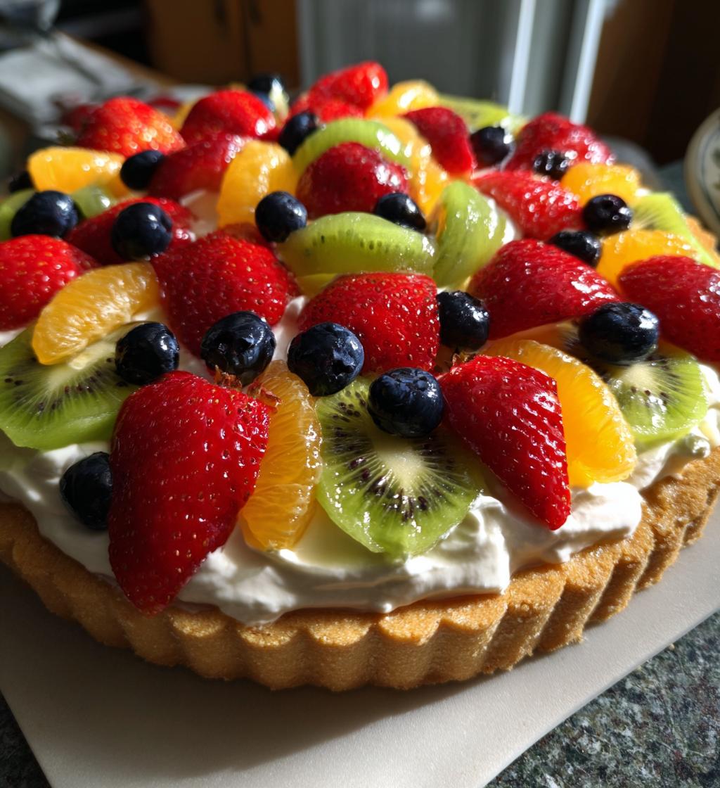 christmas fruit pizza