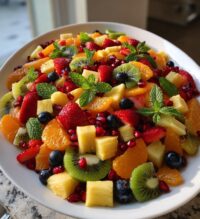 christmas fruit platter