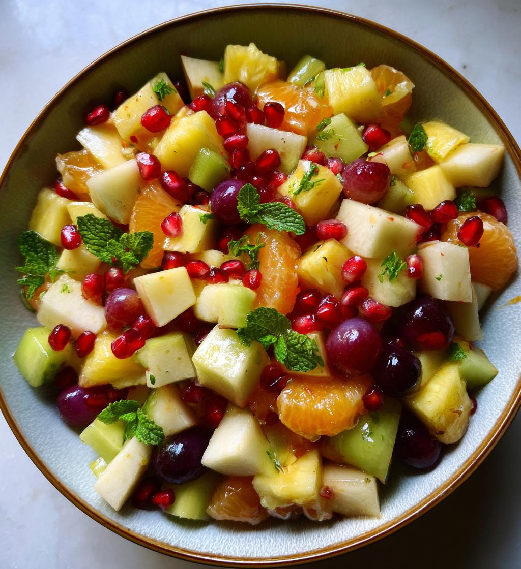 christmas fruit salad