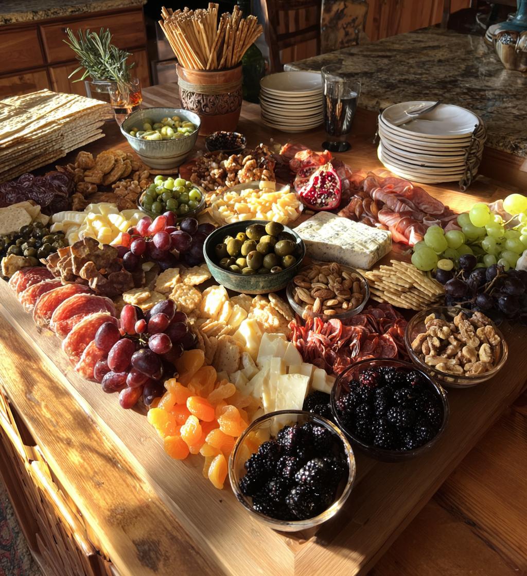 christmas graze board