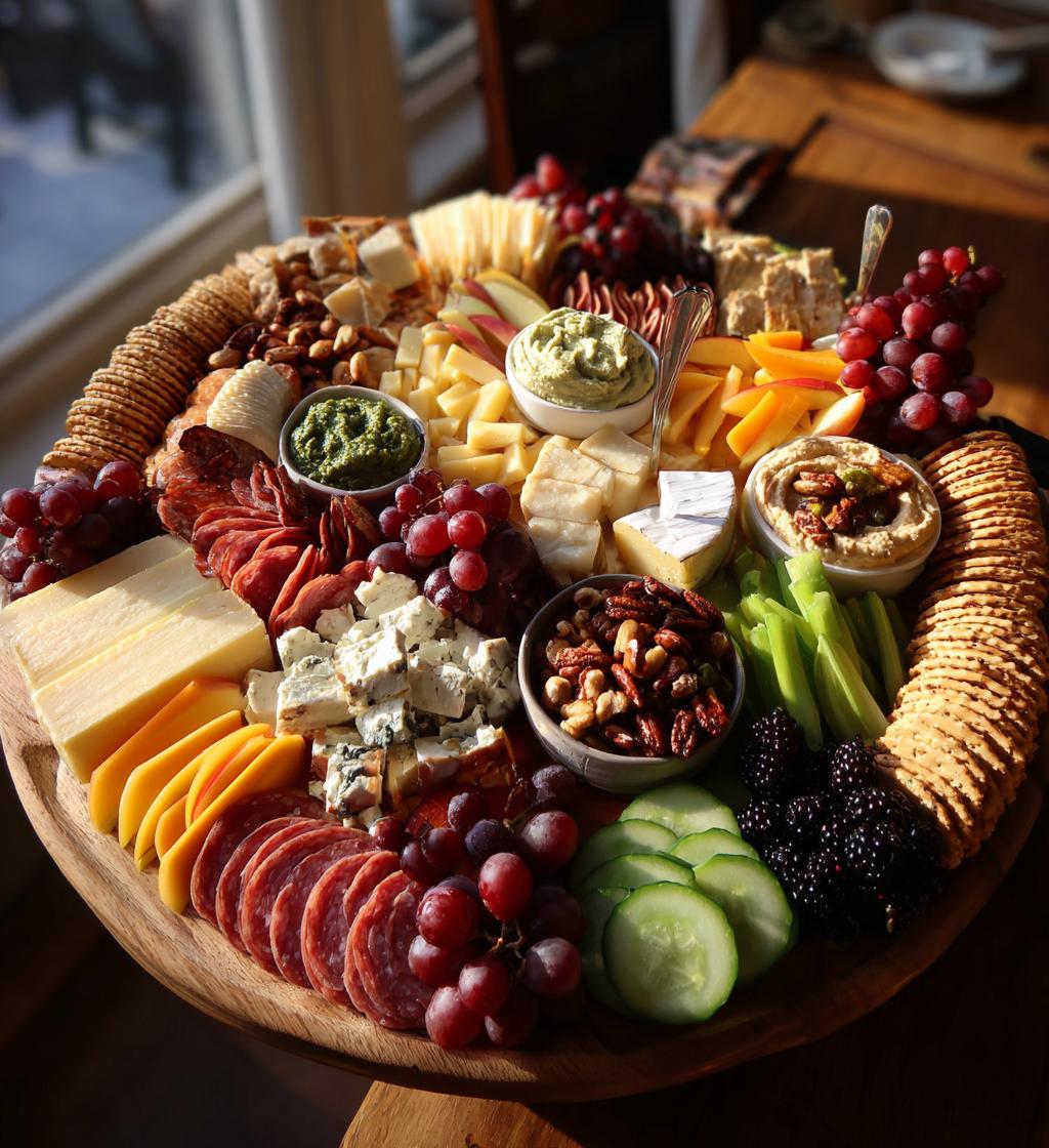 christmas grazing board