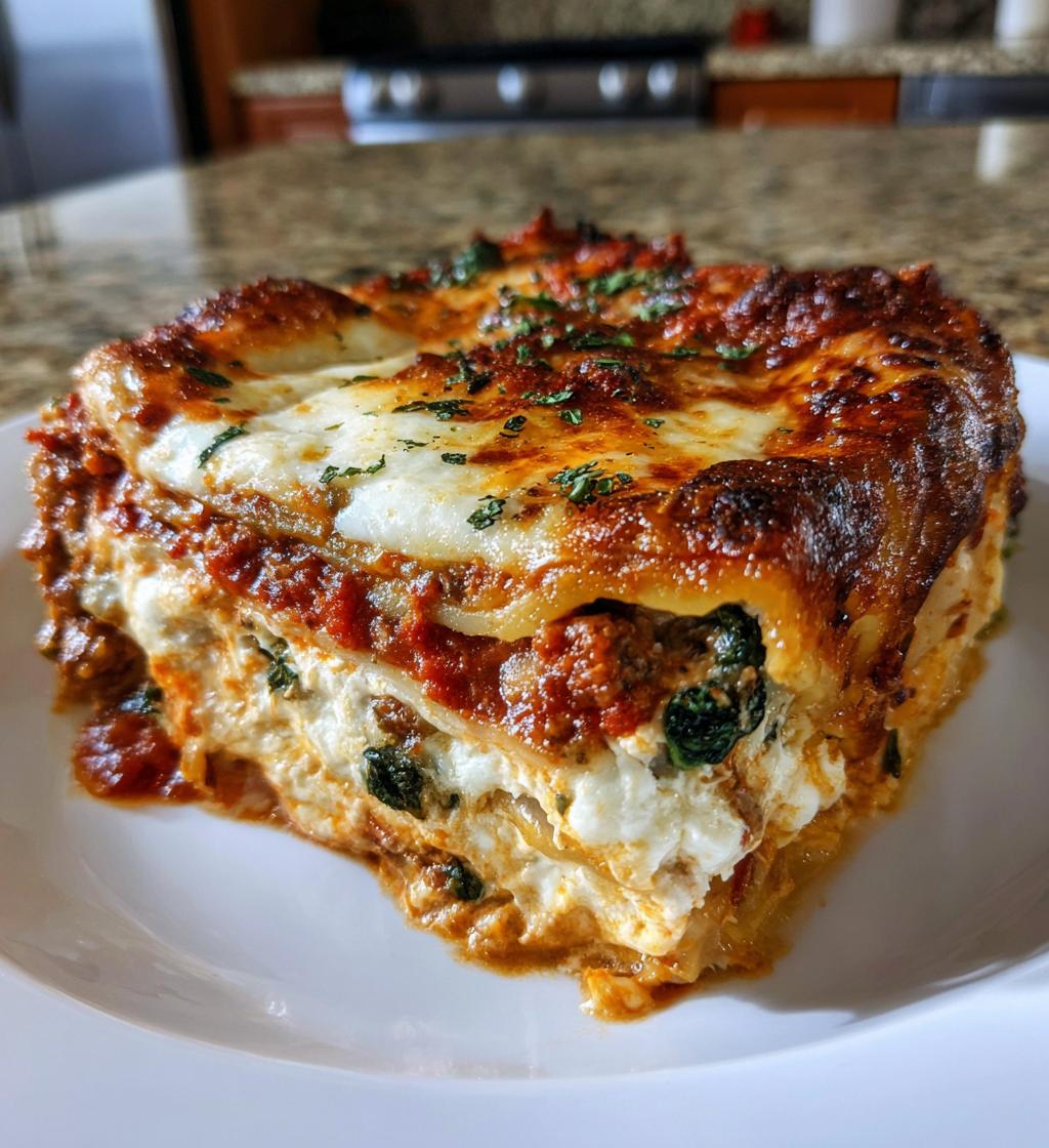 christmas lasagna