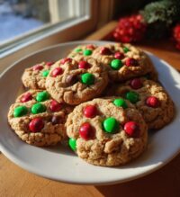 christmas m m cookies