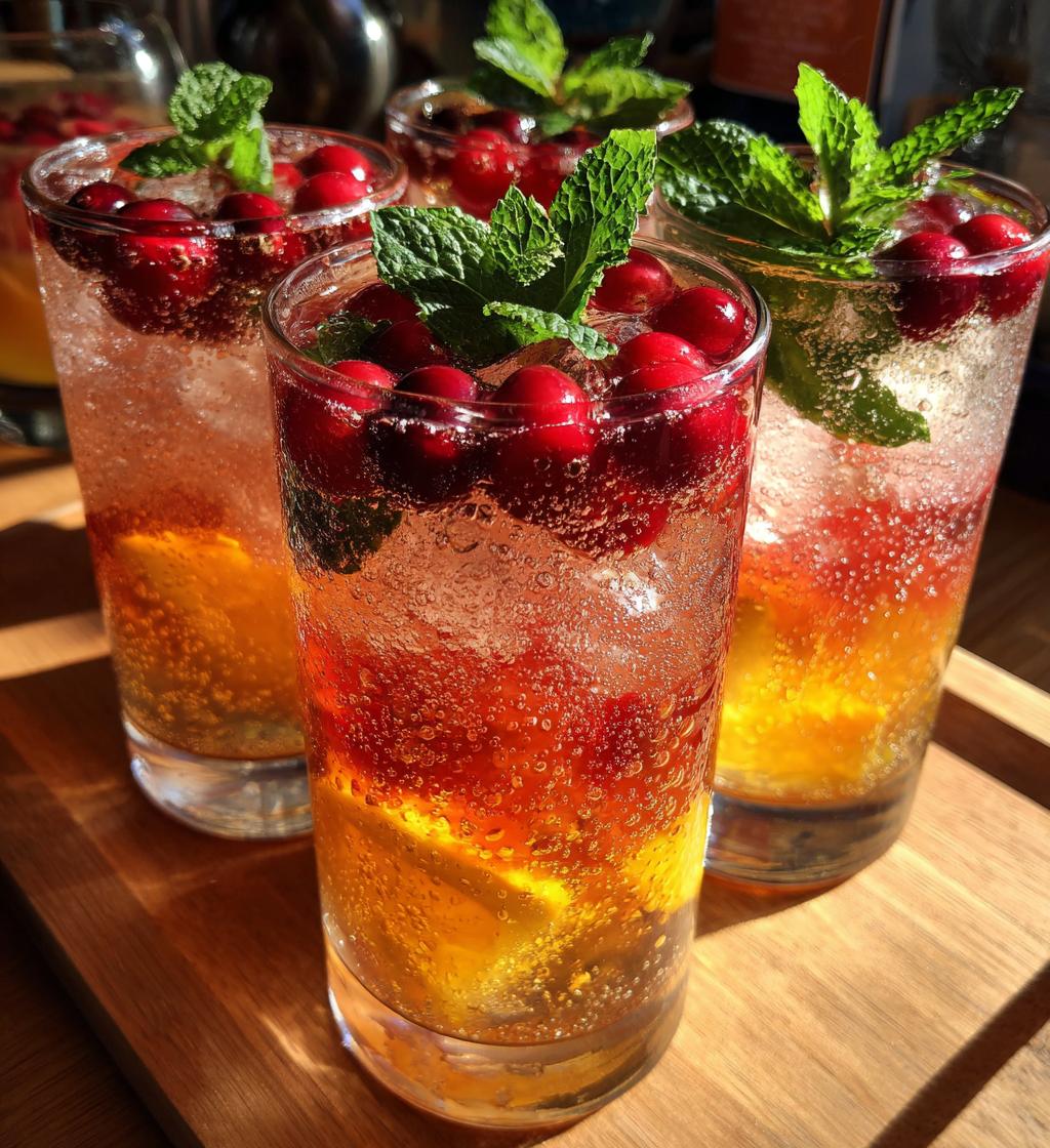 christmas mixed drinks