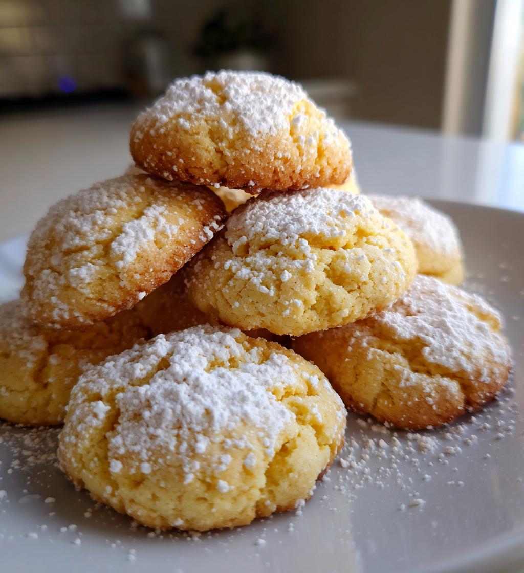 christmas ooey gooey butter cookies