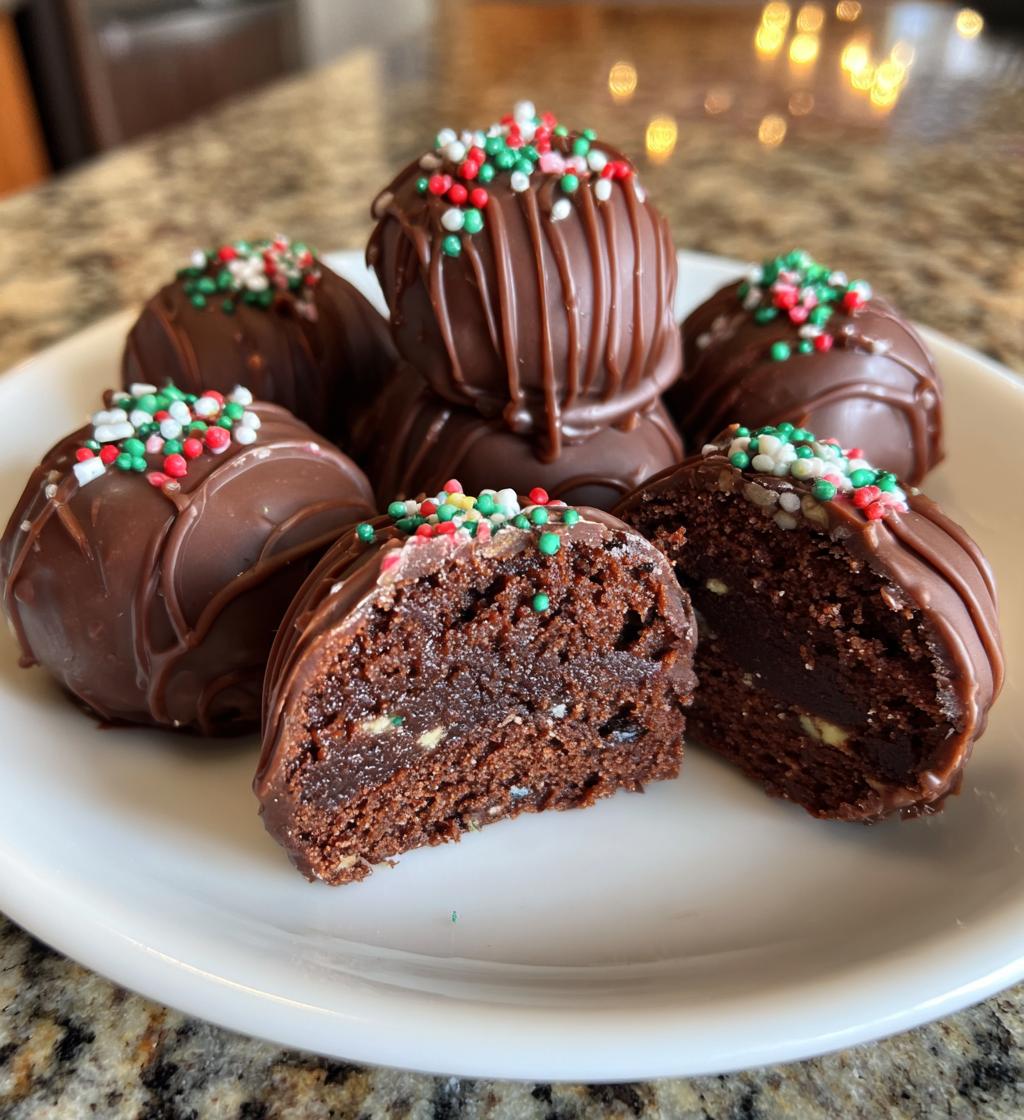 christmas oreo balls