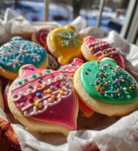 christmas ornament cookies