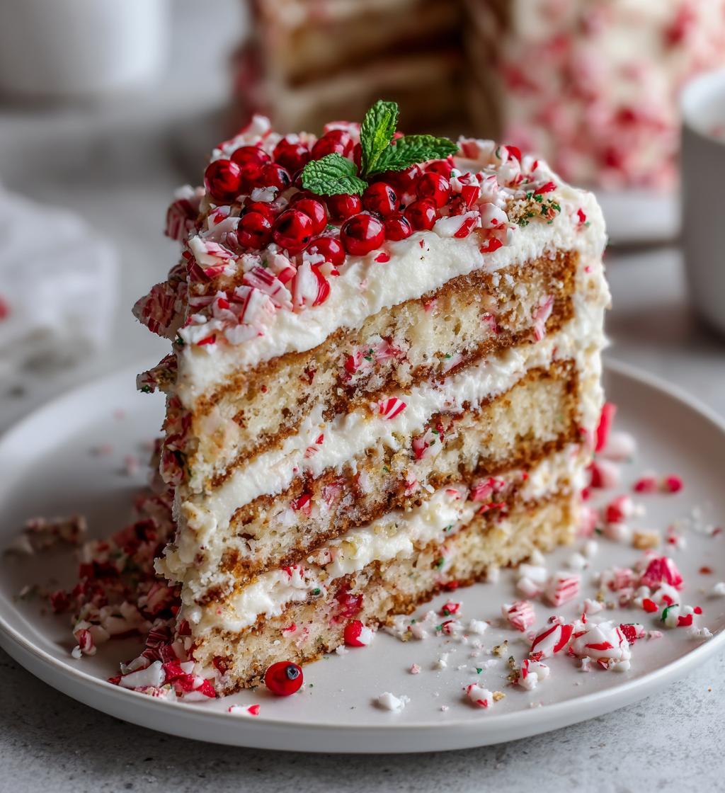 christmas party cake