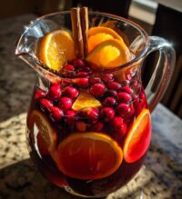 christmas pitcher cocktails