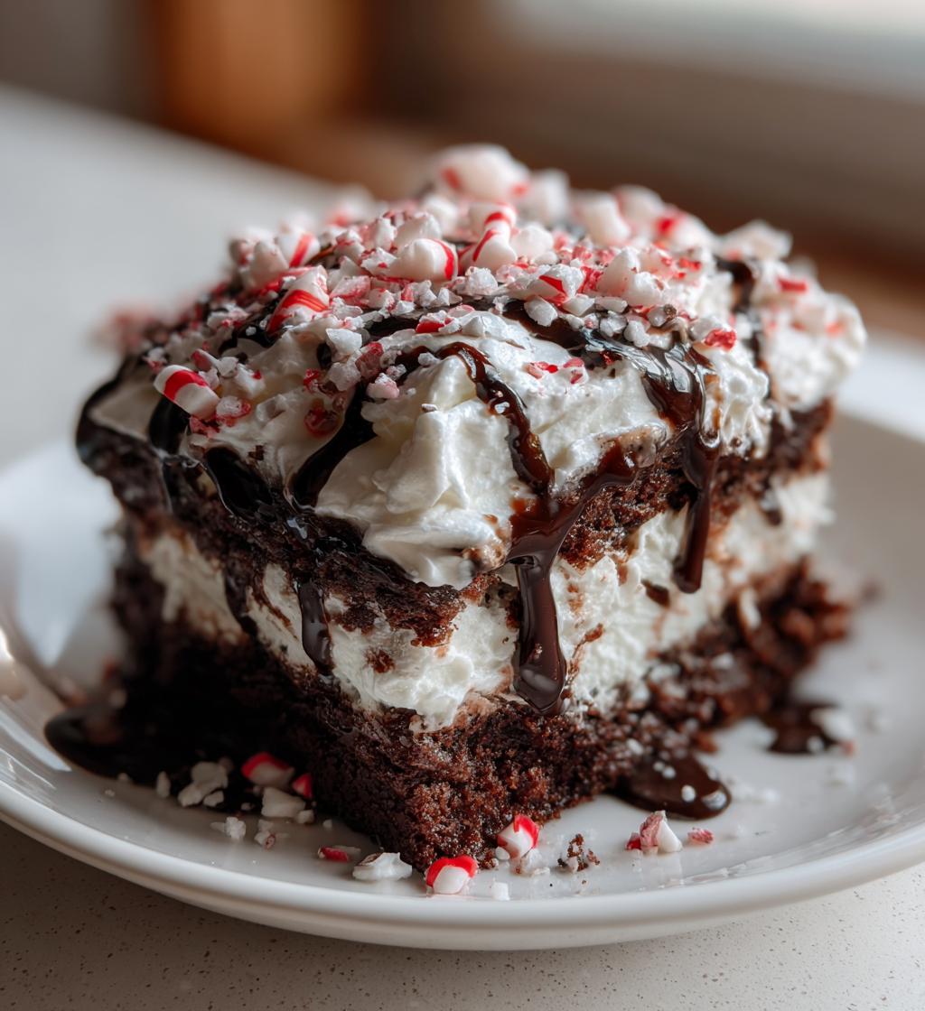 christmas poke cake