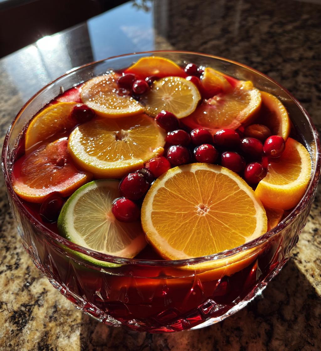 christmas punch recipes alcoholic