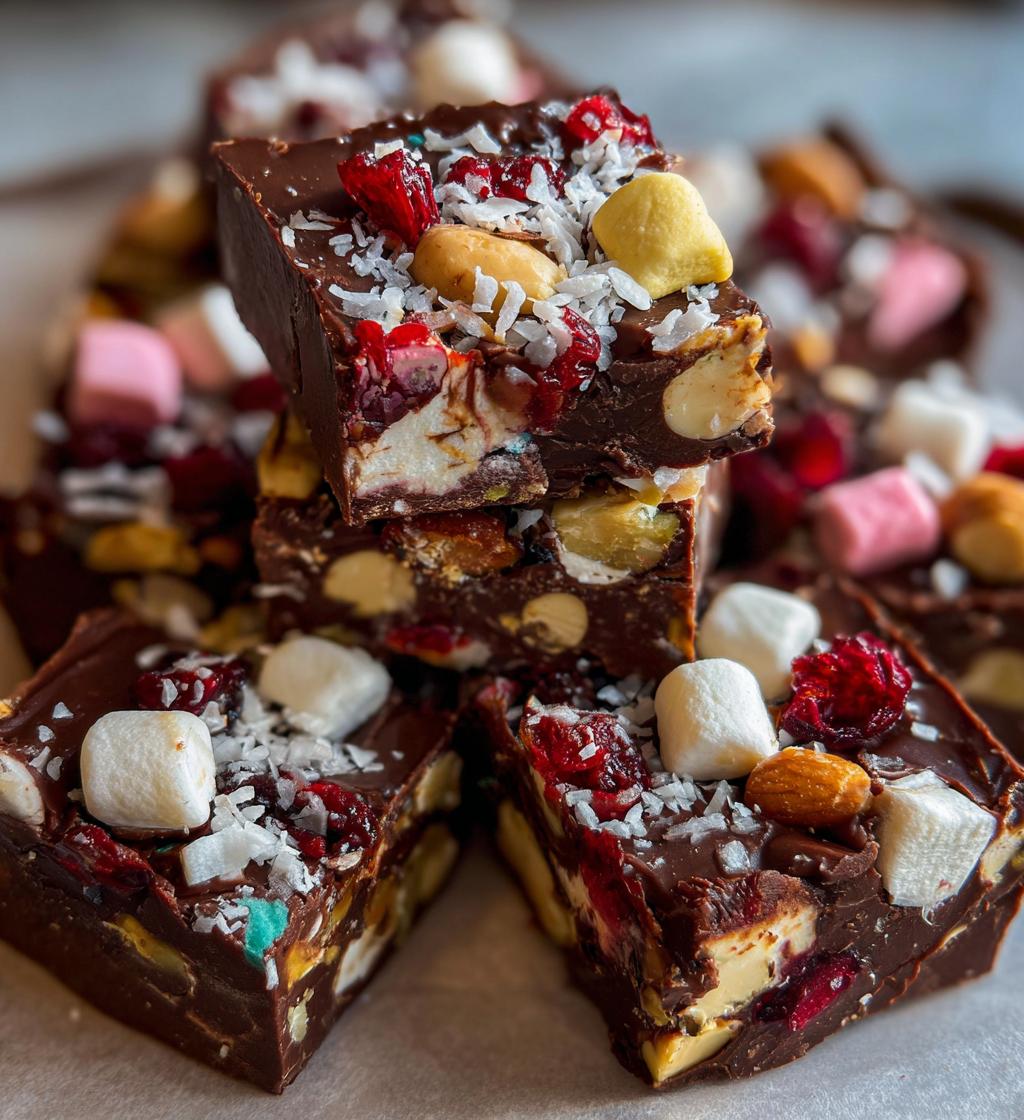 christmas rocky road