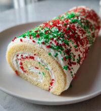 christmas roll cake