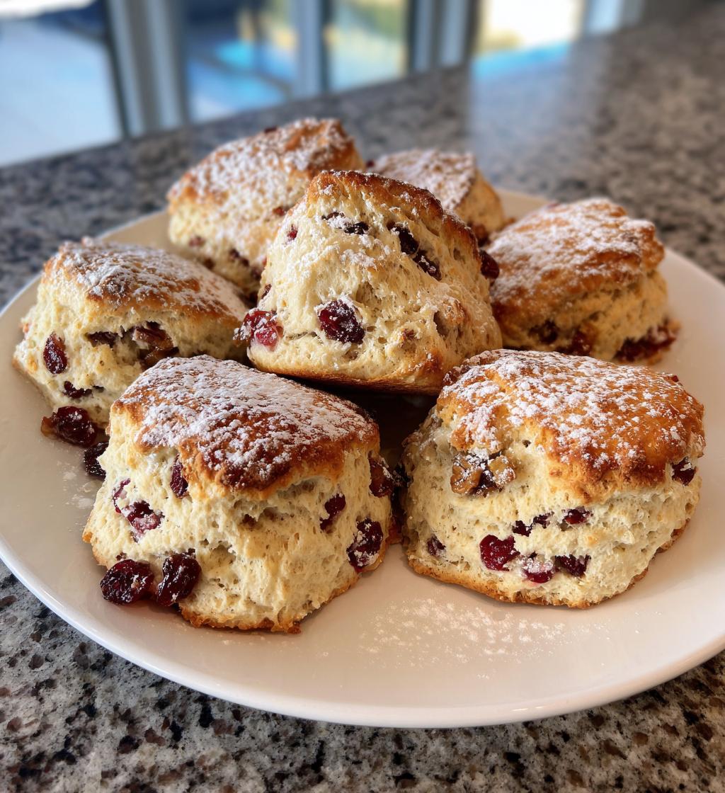 christmas scones