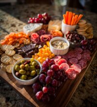 christmas snack board