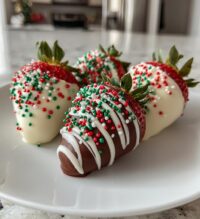 christmas strawberries