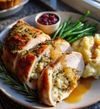 christmas table food