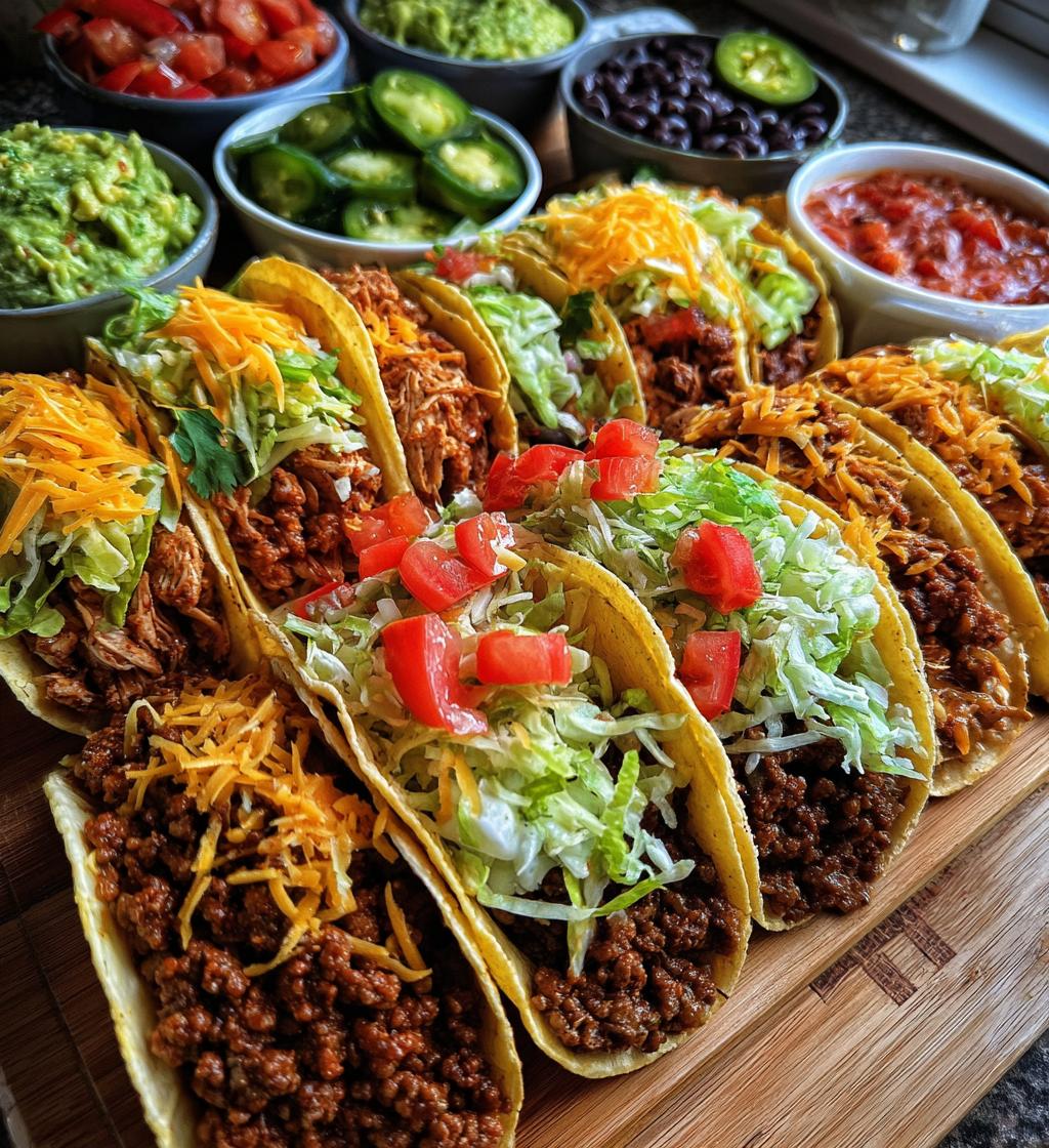 christmas taco bar ideas