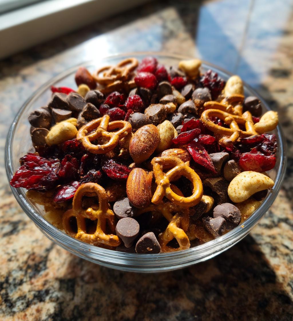 christmas trail mix