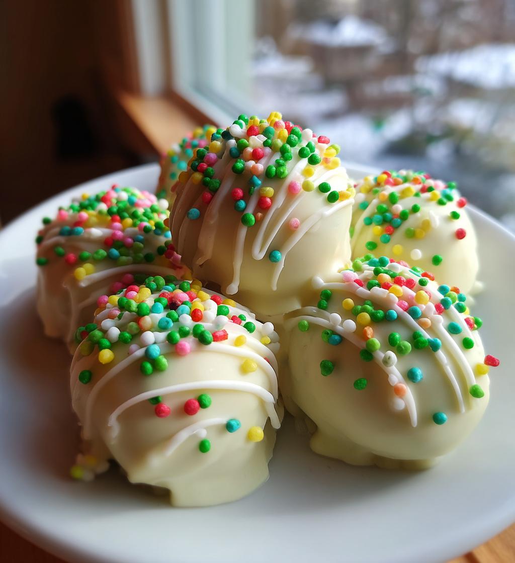 christmas tree cake balls