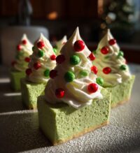 christmas tree cheesecake