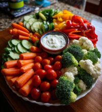 christmas veggie tray