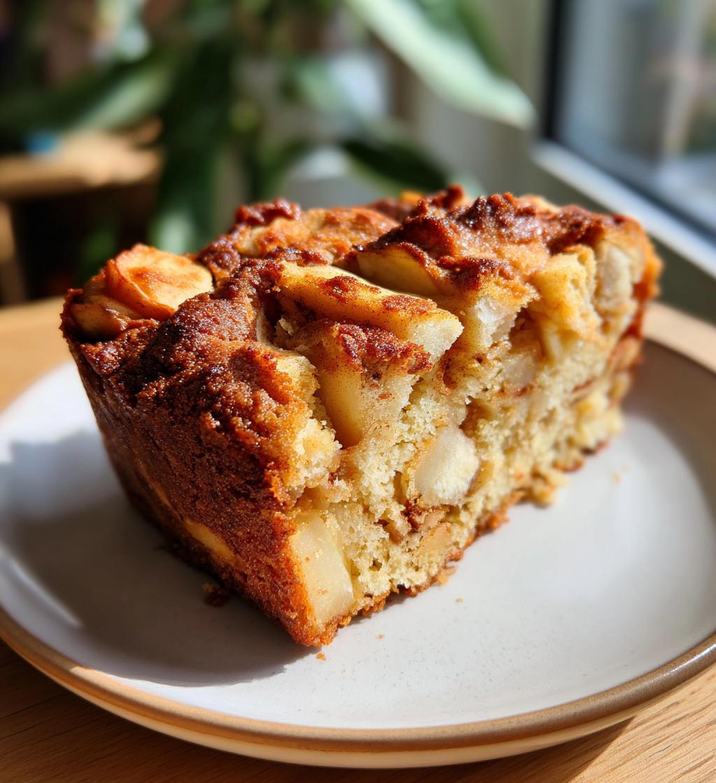cinnamon apple cake