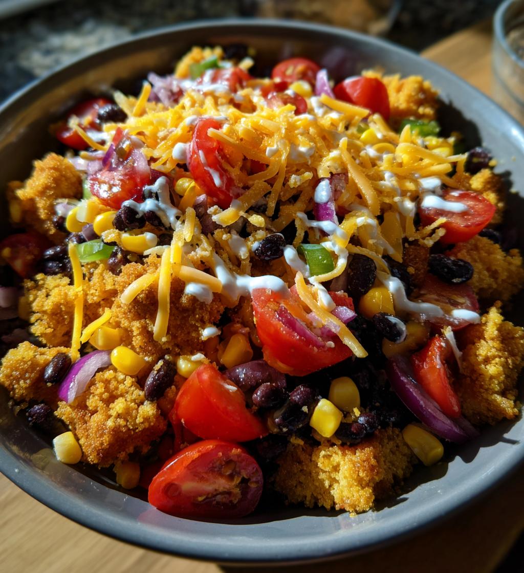 cornbread salad recipe