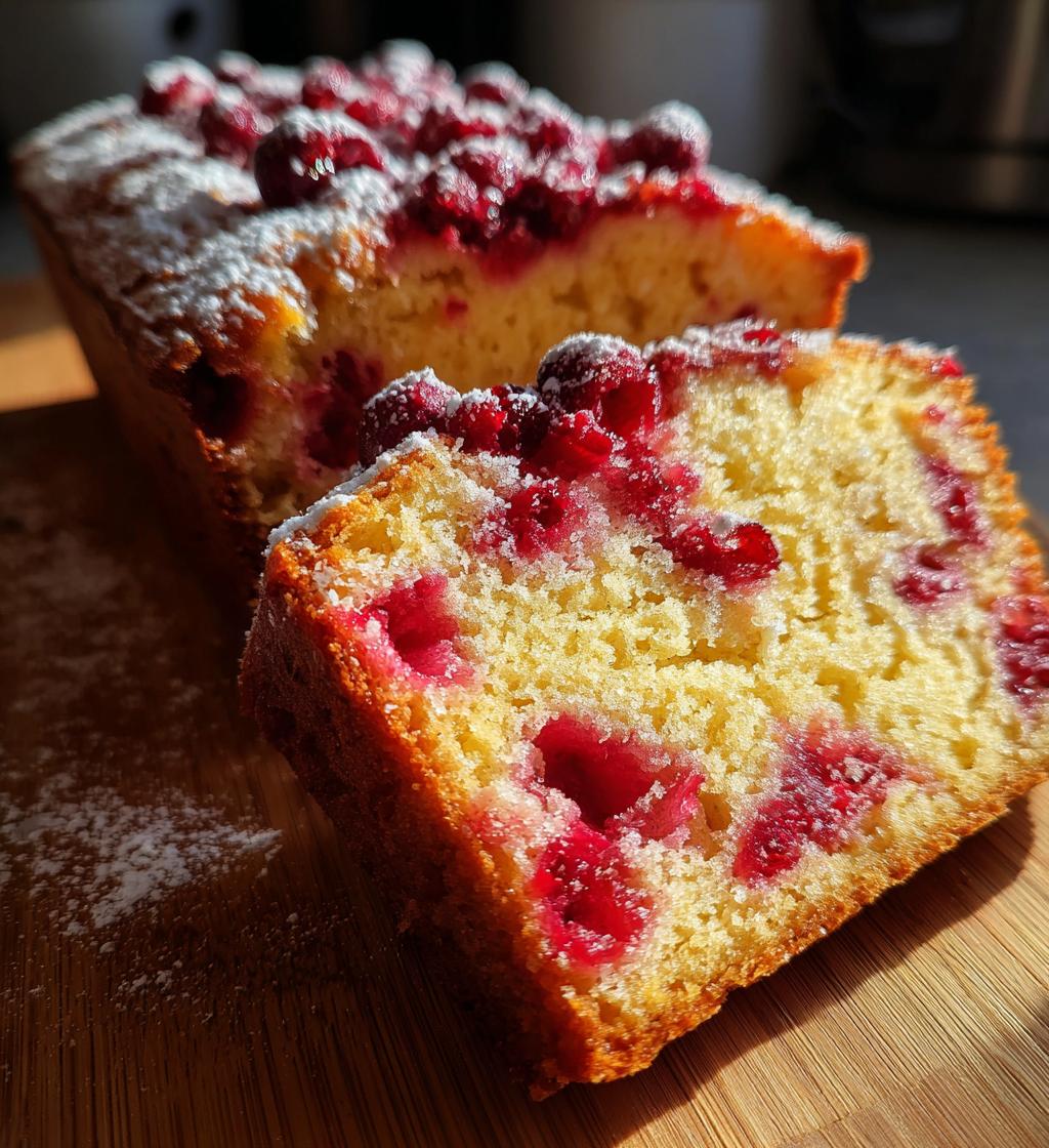 cranberry christmas cake