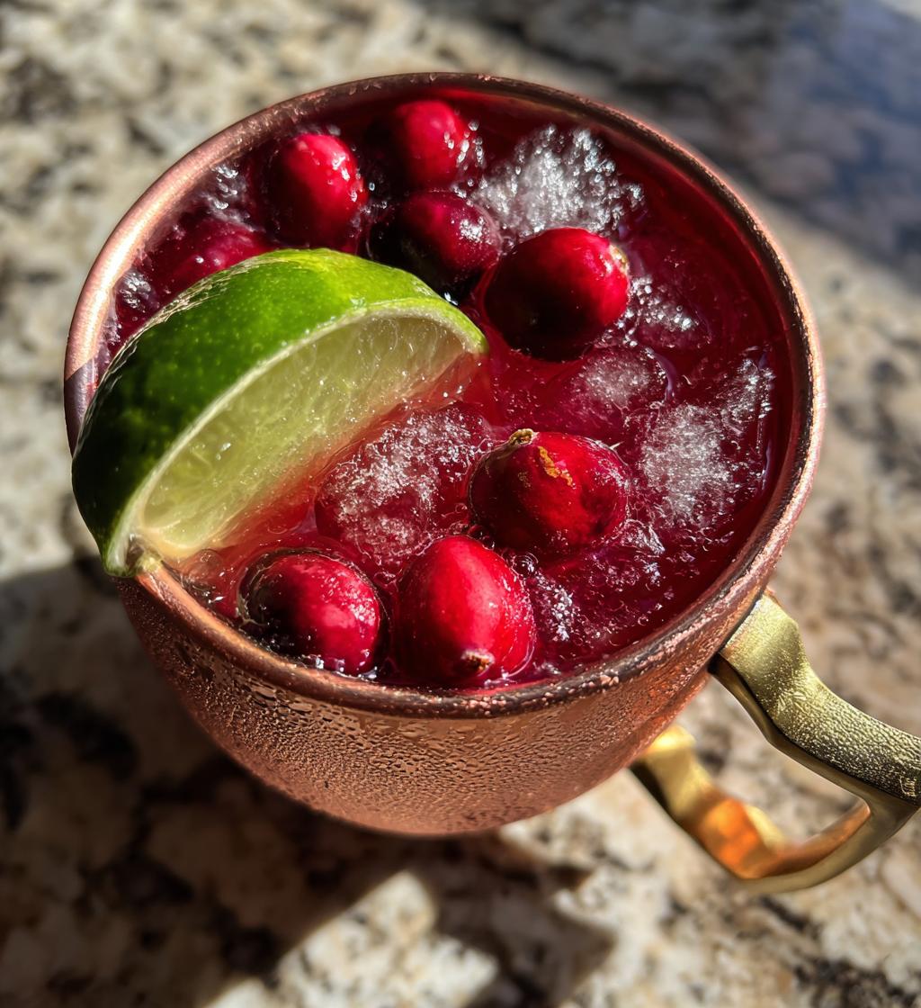 cranberry moscow mule recipe
