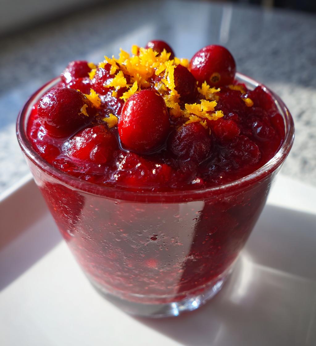 cranberry sauce