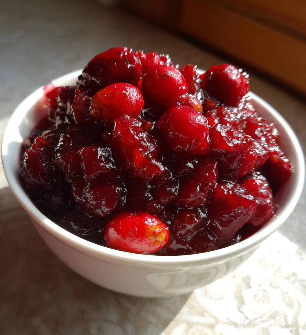 cranberry sauce