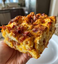 croissant breakfast casserole
