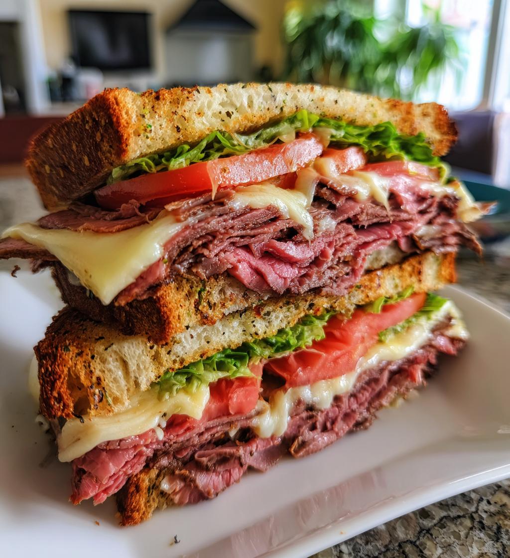 deli roast beef sandwich