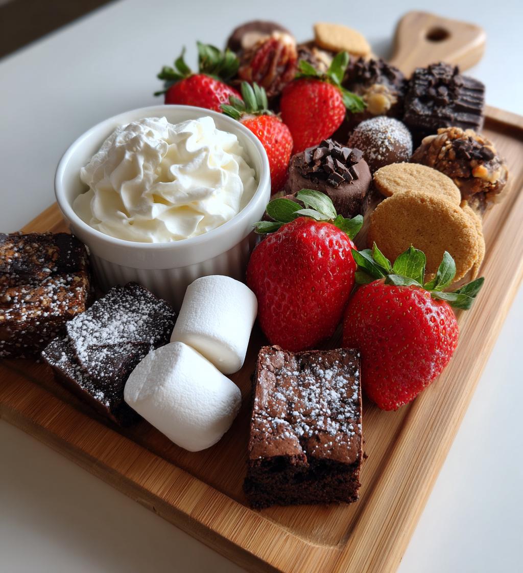 dessert board