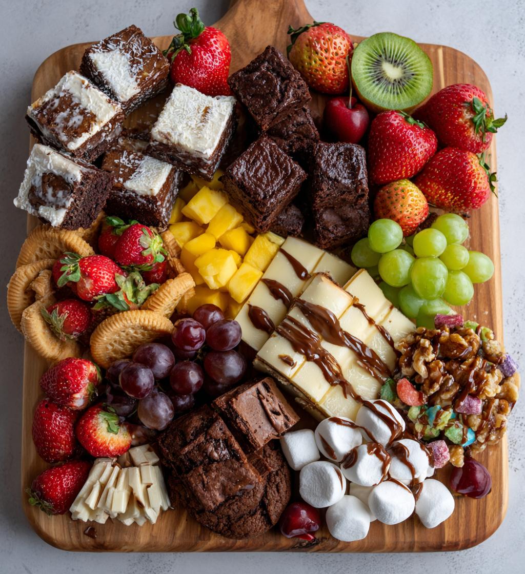 dessert charcuterie board