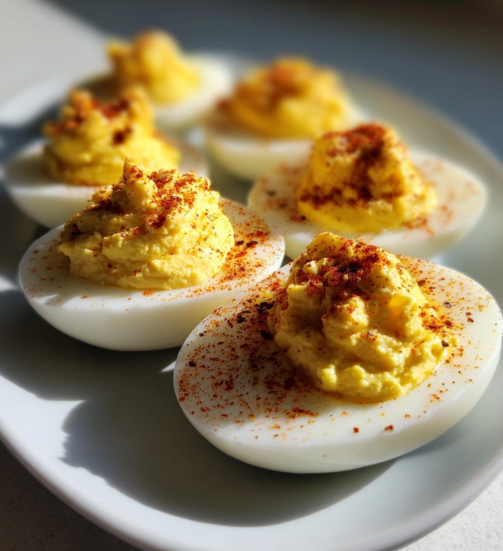 deviled eggs