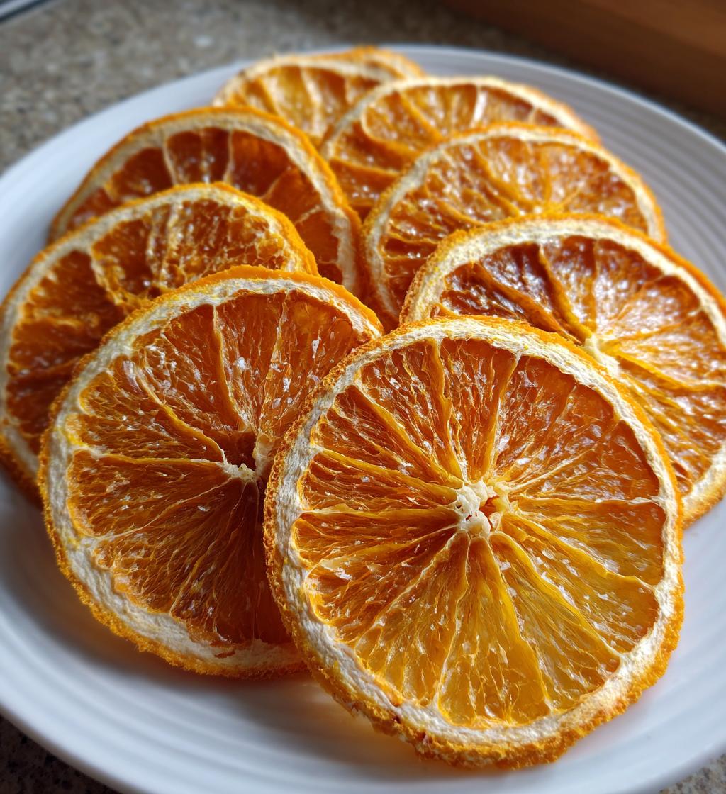dried orange slices