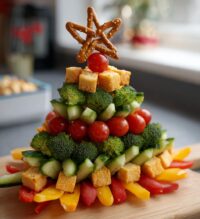 food christmas tree