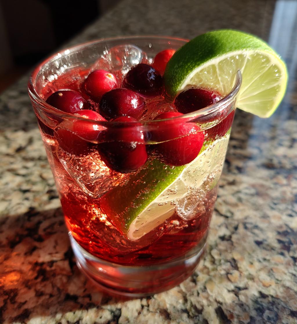 gin christmas cocktail