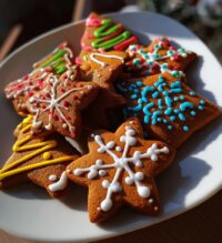 gingerbread cookies decorated