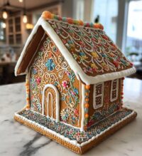 gingerbread house icing