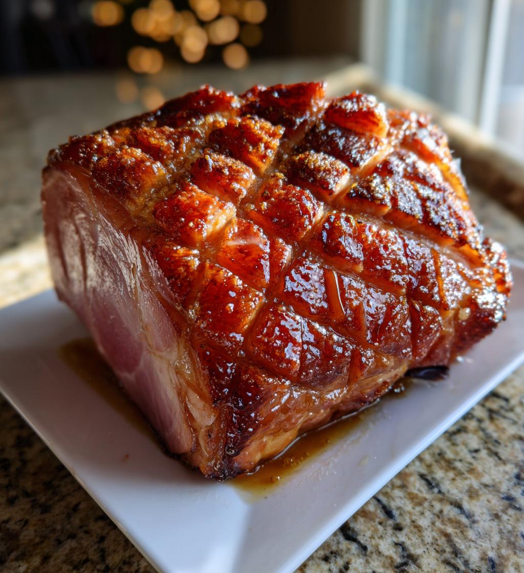 glazed ham