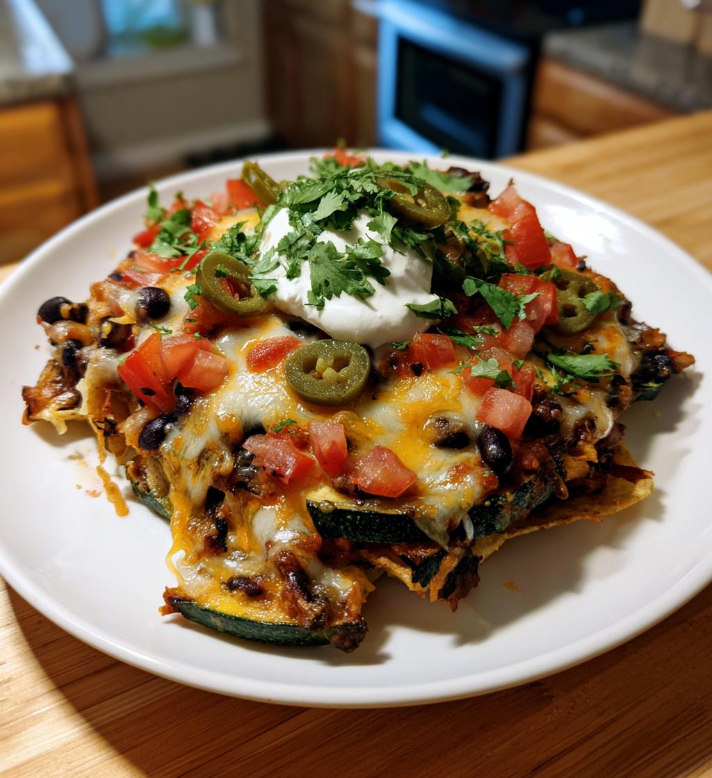 grilled zucchini nachos
