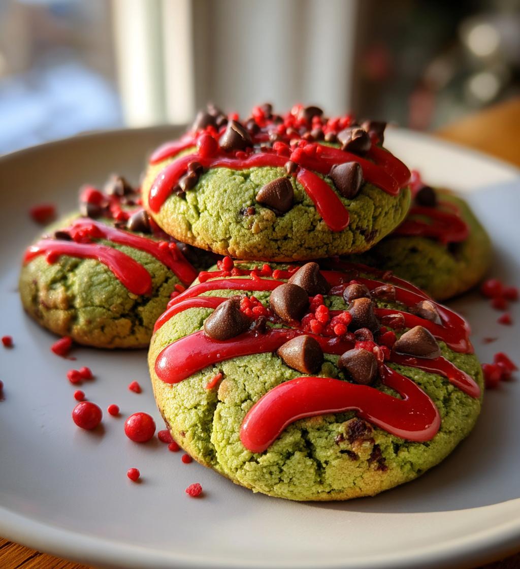 grinch christmas cookies