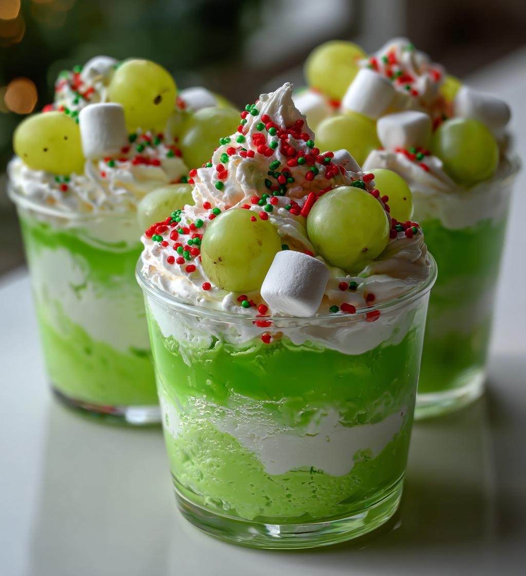 grinch christmas party food